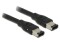 Bild 0 DeLock FireWire-Kabel 400Mbps 6Pin-6Pin 3 m, Datenanschluss