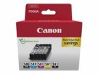 Canon PGI-580/CLI-581 PGBK/C/M/Y/BK Multi Pack - 5-pack - black