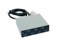 EXSYS USB-Hub EX-1167, Stromversorgung: Molex (4-Pin), Anzahl