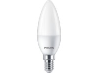 Philips LED Standard Kerze, E14 4er-Set Warmweiss 40W Ersatz