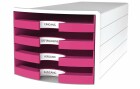 HAN Schubladenbox Impuls Pink, Anzahl Schubladen: 4