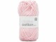 Rico Design Wolle Creative Cotton Aran 50 g, Rosa, Packungsgrösse