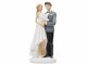 HobbyFun Mini-Figur Brautpaar Windrad 12.5 cm, Detailfarbe: Weiss