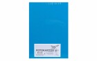 Folia Fotokarton A4, 300 g/m², 50 Blatt, Mittelblau, Papierformat