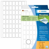 HERMA     HERMA Etiketten Movables 12×18mm 10603 weiss, non perm