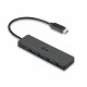 i-tec USB-Hub USB-C Slim Passive 4 Port, Stromversorgung: USB