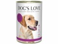 Dog's Love Nassfutter Adult Lamm, 6 x 400 g, Tierbedürfnis