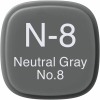 COPIC Marker Classic 2007594 N-8 - Neutral Grey No.8
