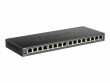 D-Link Switch DGS-1016S 16 Port, SFP Anschlüsse: 0, Montage