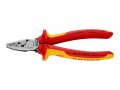 Knipex Crimpzange 180 mm für Aderendhülsen, Typ: Crimpzange