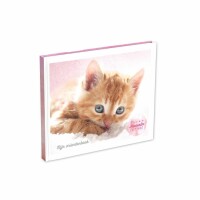 ROOST Freundebuch DE 18x21cm 414526 Katze, 56 Seiten, Kein