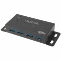 LogiLink USB 3.0 Hub 4-Port - Hub - 4 x SuperSpeed USB 3.0 - Desktop