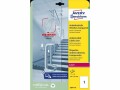 Avery Zweckform Antimikrobielle-Etiketten 210 x 297 mm, 10 Blatt