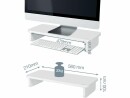 Leitz Monitor Erhöhung Ergonomie Weiss, Höhenverstellbar