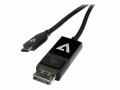 V7 Videoseven V7 - DisplayPort-Kabel - USB-C (M) zu DisplayPort (M