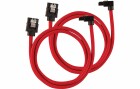 Corsair SATA3-Kabel Premium Set Rot 60 cm gewinkelt