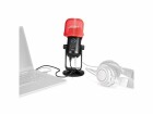 Joby Wavo POD - Microphone - USB - noir, rouge