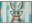 Bild 0 Salonlöwe Fussmatte Smart Rabbit 50 cm x 75 cm