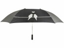 Esschert Design Partner-Regenschirm XL Grau/Schwarz, Schirmtyp: Langschirm