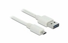 DeLock USB 2.0-Kabel EASY-USB USB A - Micro-USB B