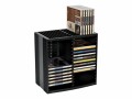 Fellowes CD Spring Tower - Stockage de supports - noir - 48 x CD