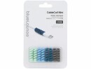 Bluelounge Kabelschutz CableCoil Mini Blau-Töne 8 Stück