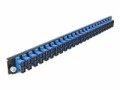 DeLock Verteilerplatte Frontblende 24 Port SC Duplex OS2 SM