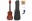 Bild 0 MAX Ukulele UKEY Set Soprano Dunkel Natur 21 Zoll