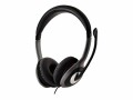 V7 Videoseven V7 HU521-2EP - Micro-casque - sur-oreille - filaire