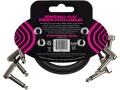 Ernie Ball Patch-Kabel 6222 Flat Ribbon 3er Pack – 0.3