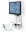 Image 4 Ergotron StyleView - Sit-Stand Vertical Lift, Patient Room