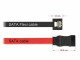 Bild 2 DeLock SATA3-Kabel schwarz, Clip, flexibel, 20 cm, Datenanschluss