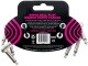 Ernie Ball Patch-Kabel 6384 Flat Ribbon, 3er Pack ? 0.076