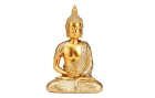 G. Wurm Dekofigur Buddha mit Glitter Gold, Eigenschaften: Keine
