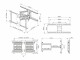 Multibrackets Wandhalterung Outdoor-Halter 6713 Schwarz, Eigenschaften