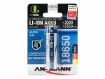 Ansmann Akku 18650 Typ 3500 3350 mAh, Spannung: 3.6