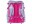 Image 2 Funki Schulrucksack Slim-Bag Pink Flowers inkl. Regenschutz