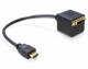 DeLock 2-Port Signalsplitter HDMI - DVI-D/HDMI, Anzahl Ports: 2