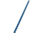 GBC Binderücken Ø 10 mm, Blau, 100 Stück, Detailfarbe