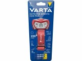 Varta Stirnlampe Outdoor Sports H20 Pro Rot, Einsatzbereich