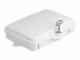 DeLock LWL Verteilerbox IP65, 6 Port, Weiss, Datenanschluss Seite