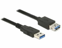 DeLock USB3.0 Verlängerungskabel, A - A, 0.5m