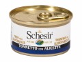 Schesir Nassfutter Thunfisch & Sardellen in Brühe, 85 g