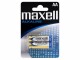 Maxell Europe LTD. Batterie AA 2 Stück, Batterietyp: AA, Verpackungseinheit