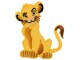 Mono-Quick Aufbügelbild König der Löwen Simba 1 Stück, Breite