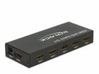 DeLock Verteiler 5 Port HDMI Switch 4K/60Hz, Anzahl Eingänge