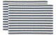 Södahl Tischset Statement Stripe Blau