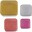 Bild 1 ALLC      Lunch & snack box set  Glitter - SNSEGL37  gold blush             4 Stück