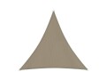 Windhager Sonnensegel Cannes, 3 m, Dreieck, Taupe, Tiefe: 300