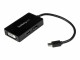StarTech.com - Travel A/V adapter - 3-in-1 Mini DisplayPort to DisplayPort DVI or HDMI converter (MDP2DPDVHD)
